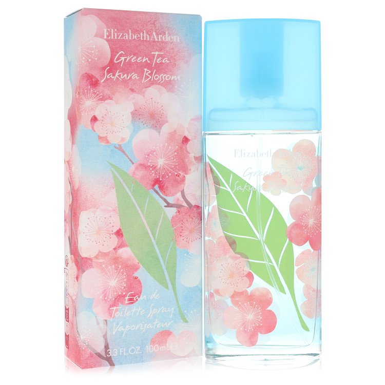 Green Tea Sakura Blossom by Elizabeth Arden Eau De Toilette Spray 3.3 oz Green Tea Sakura Blossom by Elizabeth Arden Eau De Toilette Spray 3.3 oz